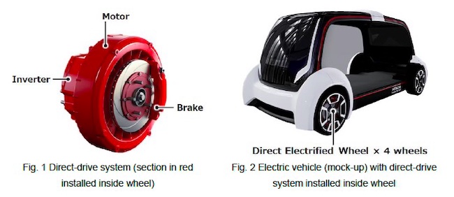 Hitachi: Compact, Lightweight Direct-Drive System to Make In-Wheel Electric Vehicles Closer to a Production Reality